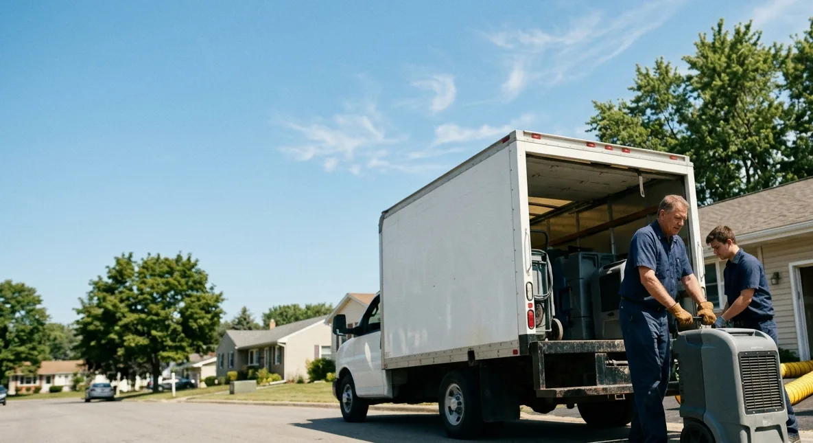 Water Damage Cleanup in Grantsburg, IN near me